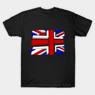 Union Jack XL Blk T-Shirt